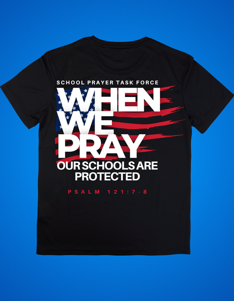 WhenWePray-School BLK-Tee