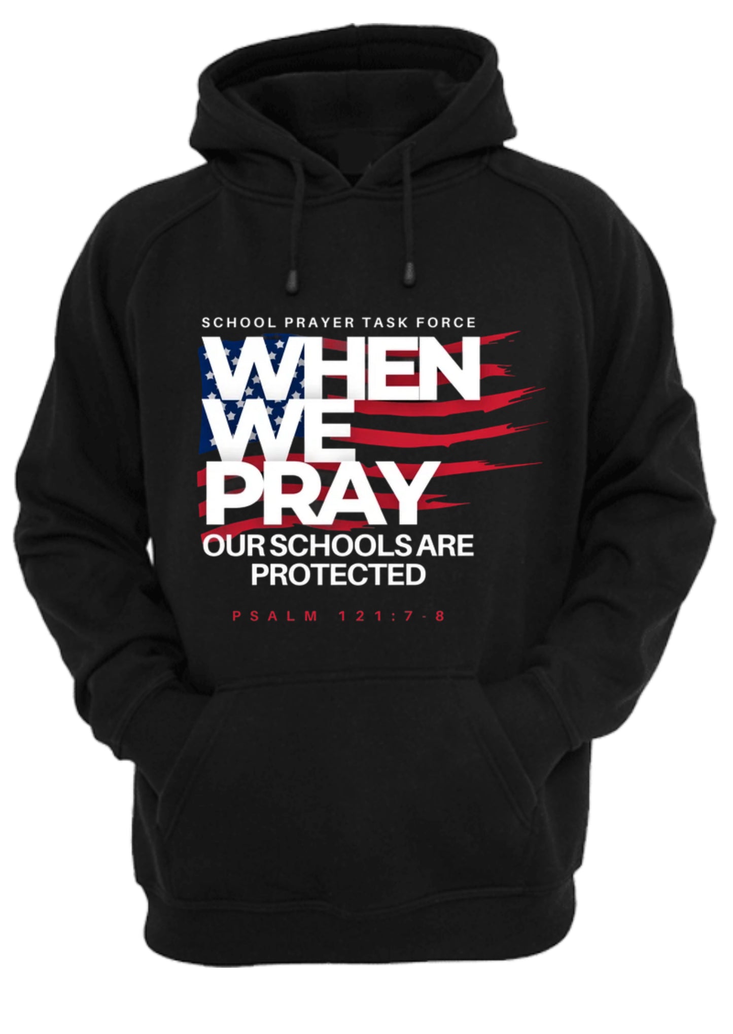 WhenWePray BLACK HOODIE BLK/OUT